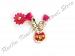 Delicate Flora God Crown Turban Insert