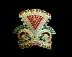 Magnificence Krishna Metal Crown