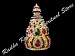 Opulent Vibes Large God Deity Metal Crown