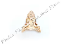 Peacock Gems God Deity American Diamond Crown Peacock Gems God Deity American Diamond Crown