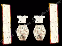 Beloved peacocks Krishna Balrama Dress