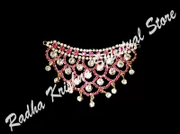 RÂte Kurvige Trellis Bund