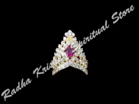 Charming Flora American Diamond Metal Crown