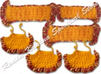 Flores de cítricos vestido de Jagannath de lana de invierno