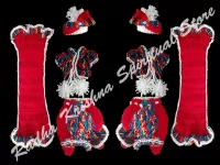 Cranberry Vibes Winter Woolen Krishna Balrama Dress