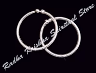 Kurvige Armband Paar Baby kada reines Silber