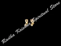 Niedliche baumelnde Kundan-Ohrringe