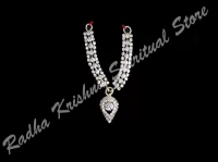 Fluffy Metal Deity Necklace