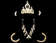 Foliage Drops Deity Metal Sringaar Set