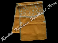 Golden Hue Kashmiri Pashmina Deity Shawl