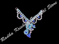 Oceanic Curves Metal Deity Necklace