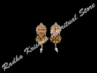 Bescheidenen Perle Gottheit Ohrringe