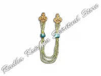 Majestätische Fauna Naturedelstein-Gott-Halskette