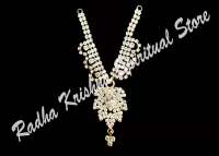 Maple Shiny Large Metal Necklace