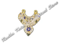 Marine meadows Metal Hasli Choker God Necklace