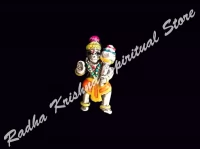 Meenakari Hanuman 3D-Medaillon aus reinem Silber