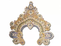 Large Devi Metal Crown Large Devi Metal Crown