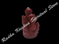 Mini braun Jade Halbedel Ganesha Ganpati Gottheit