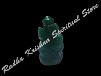 Mini Jade Semi Precious Ganesha Ganpati Gottheit
