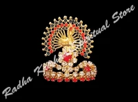 Monsoon Peacock Metal God Crown