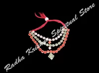 Tri Shimmer small Metal Necklace