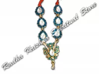 Oceanic Blooms God Metal Necklace