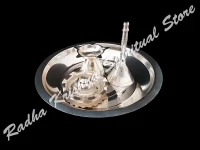 Opulenz Silber Kleines Aarti Thali Set