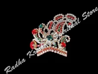 Scintillating Petals Metal Deity Crown