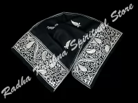 Sparkling Silver Kashmiri Pashmina Deity Shawl
