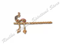 Ethnic Peacock Twist Krishna Medium Murli Bansuri Flute