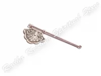 Wirbelnder Schönheits-Gott-Gott-Fan aus reinem Silber