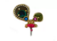 Wonder feather crown turban Insert