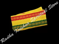 Gelb aus reiner Baumwolle Thalapatti Angavastram