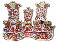 Lord Jagannath Gottheiten Kleid
