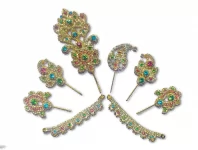 Metall Turban Einsatze