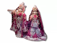 Radha krishna Gottheiten Kleid