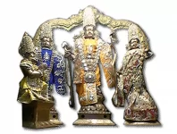 Sri Ram Darbaar Gottheiten Kleid