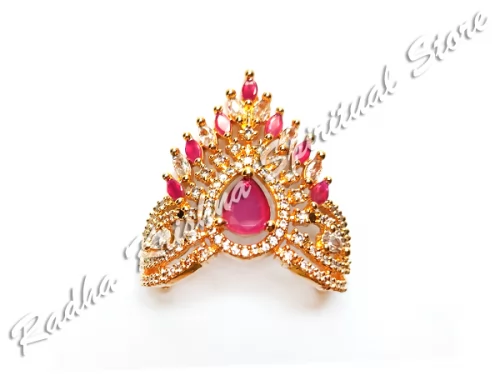 Marquise God Deity American Diamond Crown