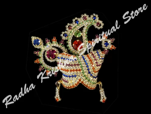 Abstract Fascination Metal Laddu Gopal Turban Pagri