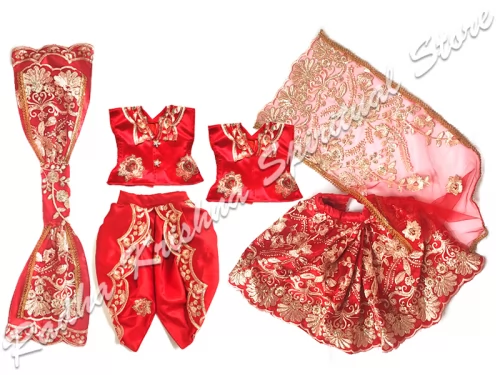 Engelsblüten Großes Radha Krishna Kleid