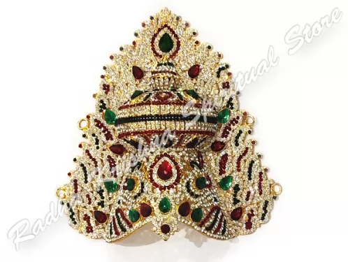 Angellic Wings Large God Deity Metal Crown