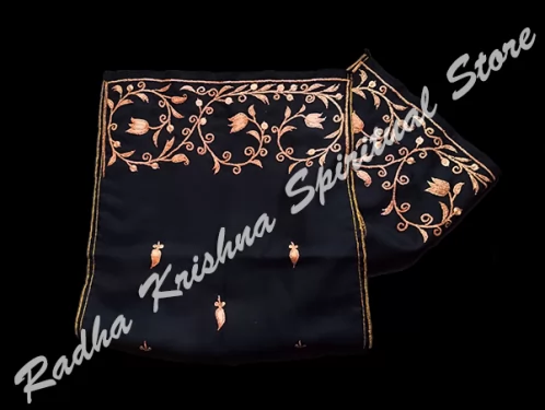 Flora antiguos pashmina chal de Cachemira