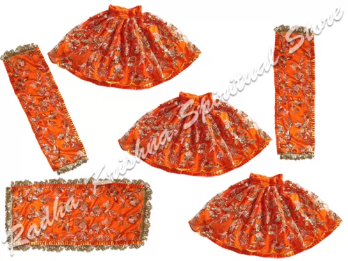 Aprikosenblüten-großes Jagannath-Kleid