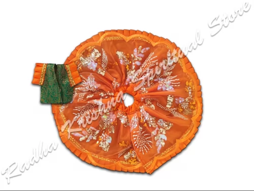 Ladoogopal-Kleid mit Aprikosenblüten