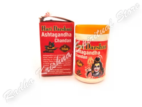 Ashtagandha Chandan Pure Hari Darshan God Tilaka