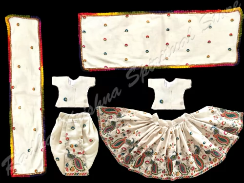 Geliebte Pfauen Radha Krishna Kleid