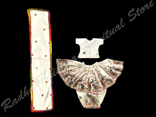 Geliebte Pfauen Shreenathji Kleid