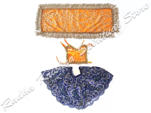 Himmlisches  glitzerndes  großes Gott Devi Mata Kleid