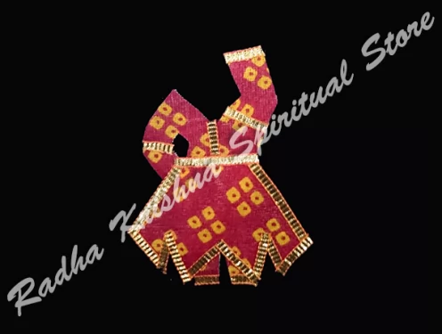 Chofuli Chundhadi Chakdaar Shreenathji Vastra Dress