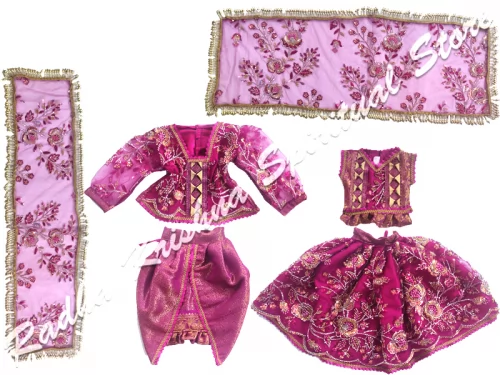 CrissCross-Mode-großes Radha Krishna-Kleid